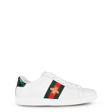 white gucci trainers flannels.